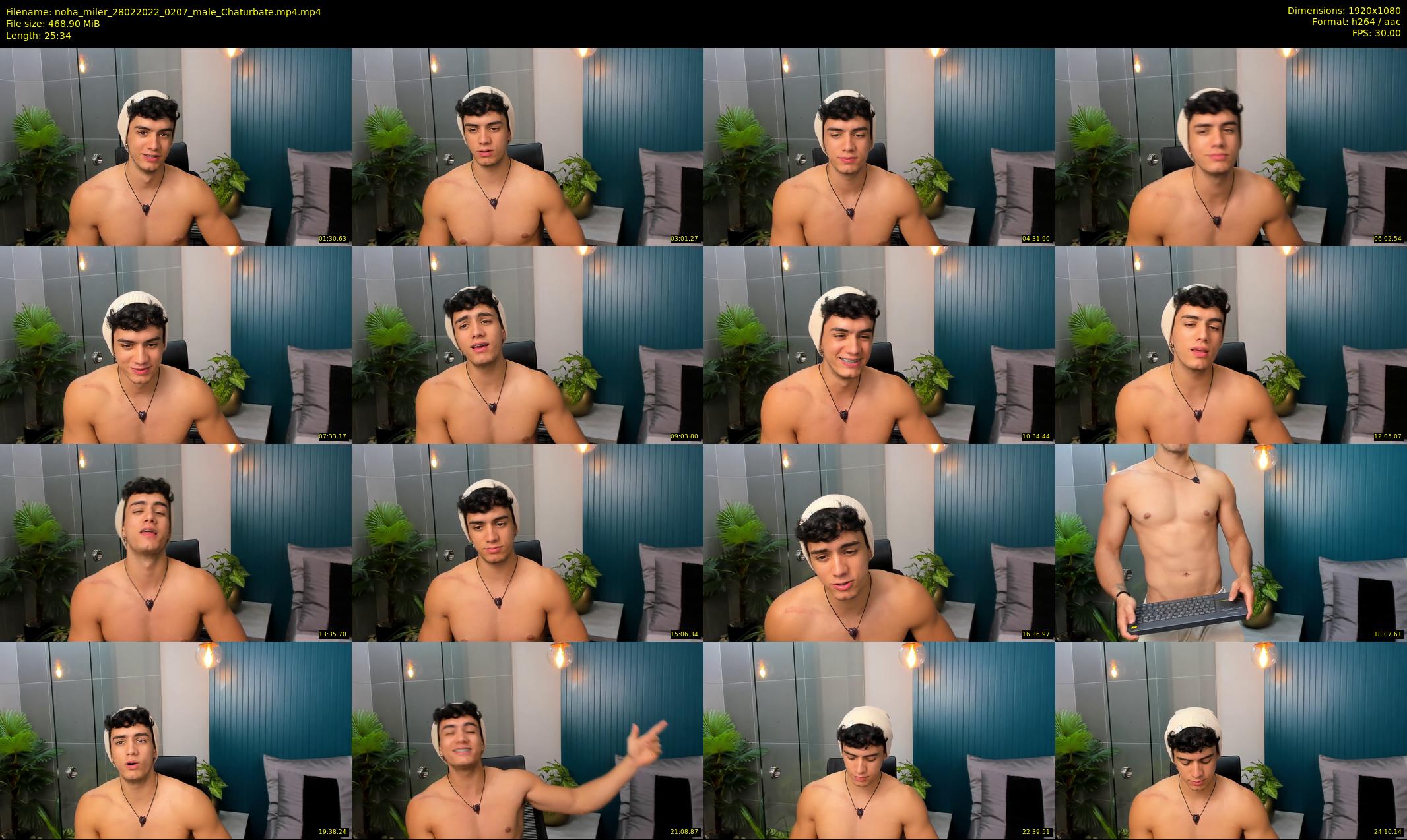 noha_miler — 26 minute Chaturbate male cam show recording, 1080p, Feb 28, 2022