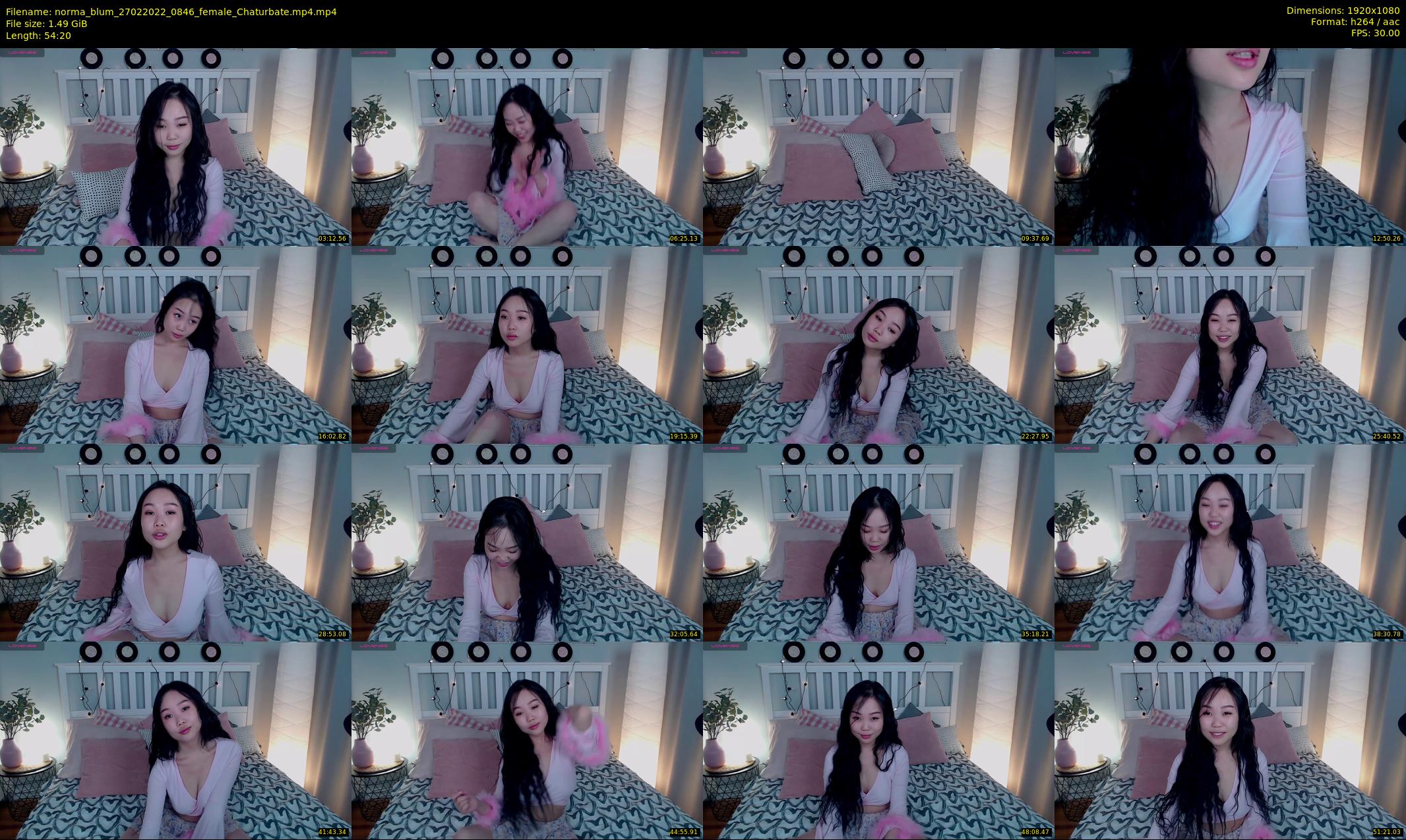norma_blum — 55 minute Chaturbate female cam show recording, 1080p, Feb 27, 2022