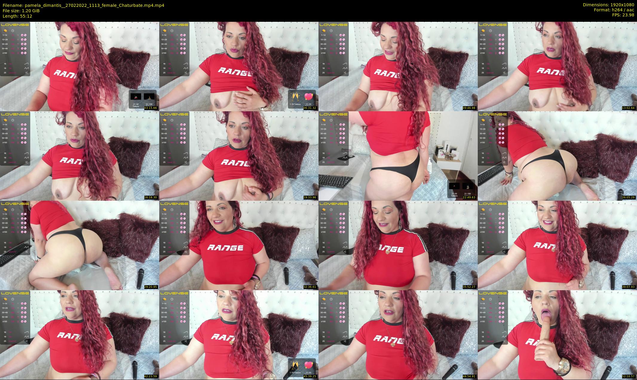 pamela_dimantis_ — 56 minute Chaturbate female cam show recording, 1080p, Feb 27, 2022
