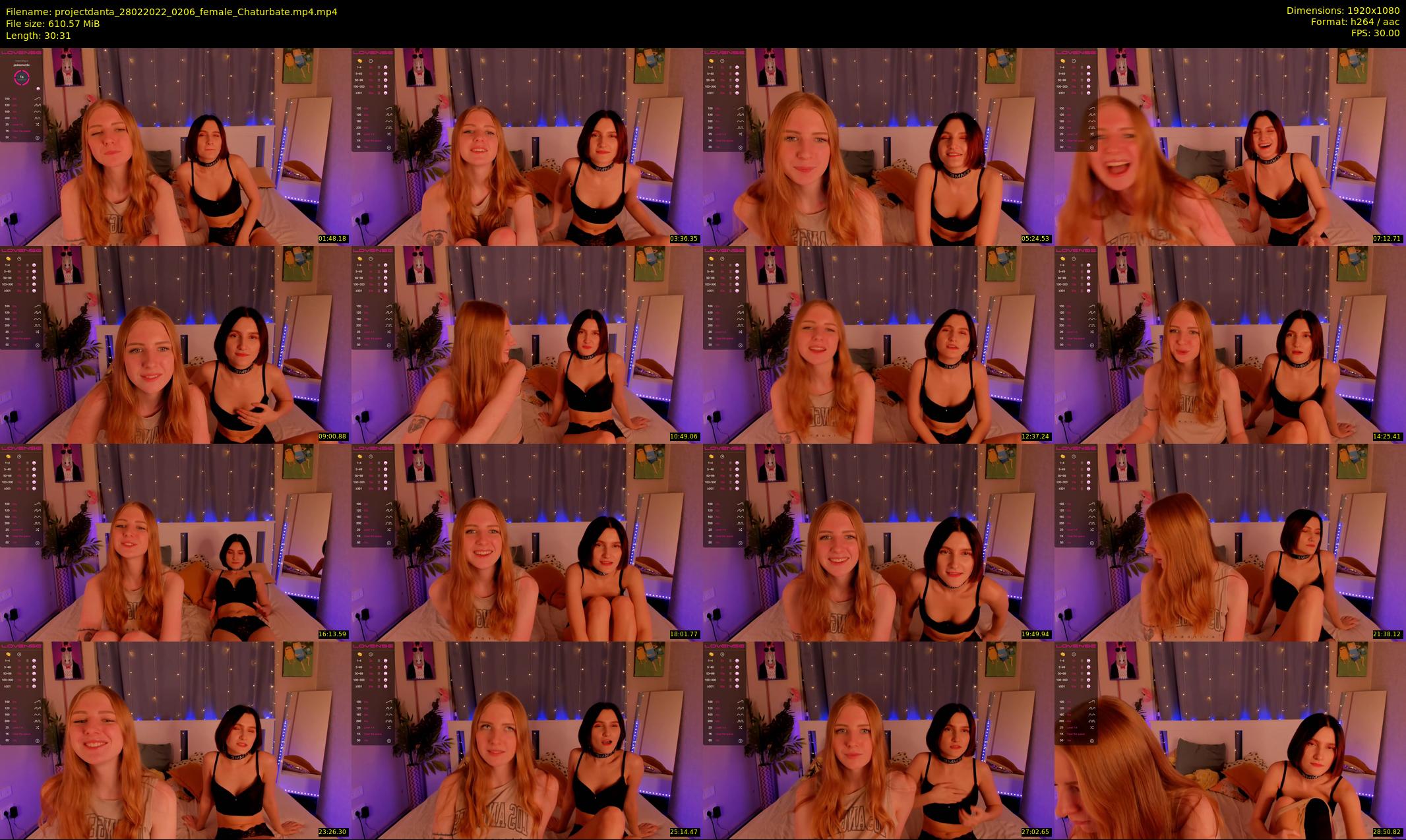 projectdanta — 31 minute Chaturbate female cam show recording, 1080p, Feb 28, 2022
