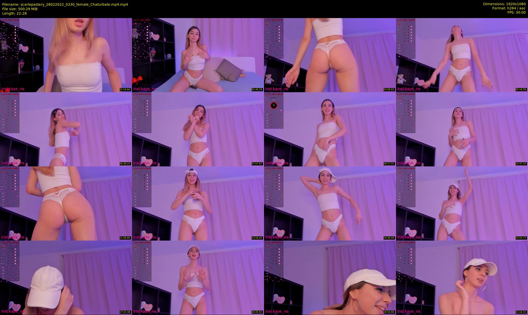 scarlepastery — 23 minute Chaturbate couple cam show recording, 1080p, Feb 28, 2022