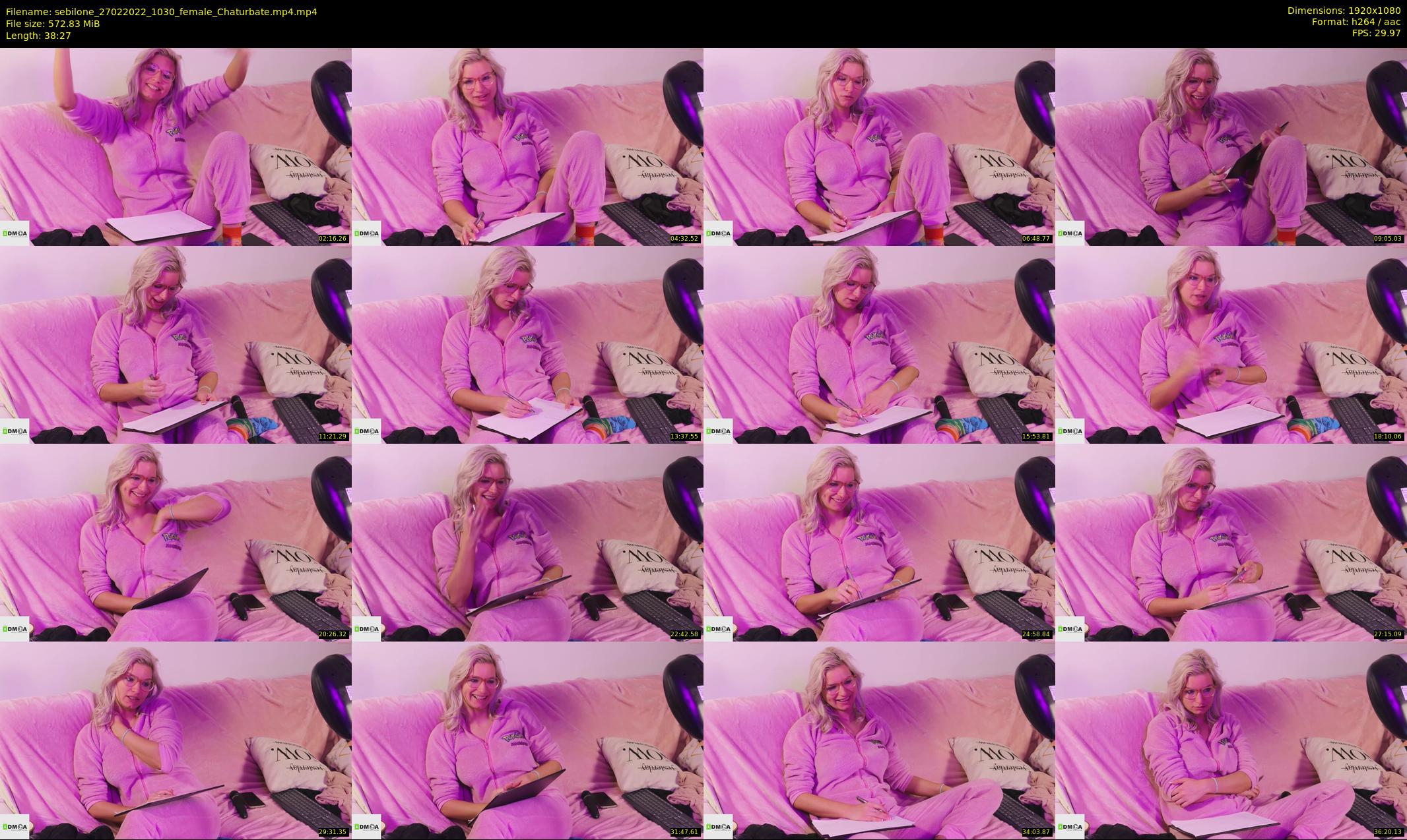 sebilone — 39 minute Chaturbate couple cam show recording, 1080p, Feb 27, 2022