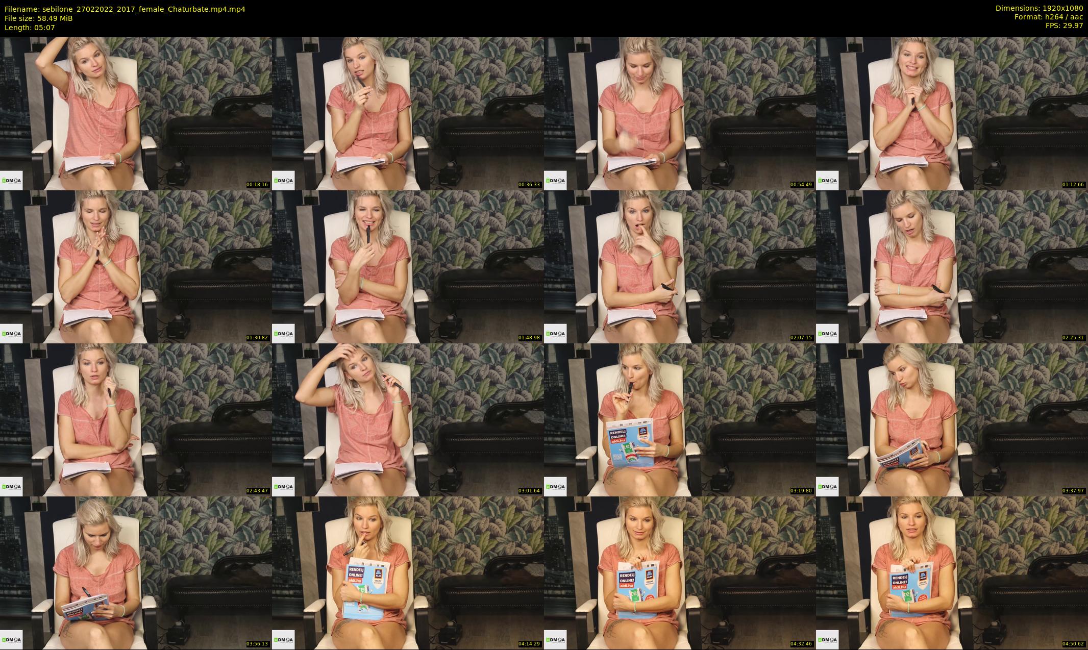 sebilone — 6 minute Chaturbate couple cam show recording, 1080p, Feb 27, 2022