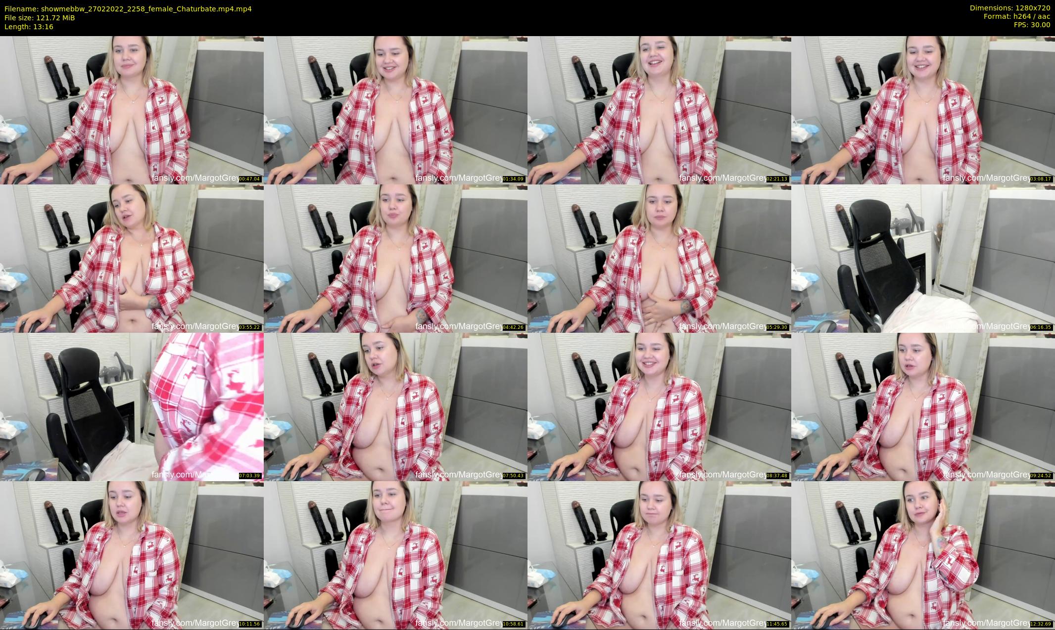 showmebbw — 14 minute Chaturbate female cam show recording, 720p, Feb 27, 2022