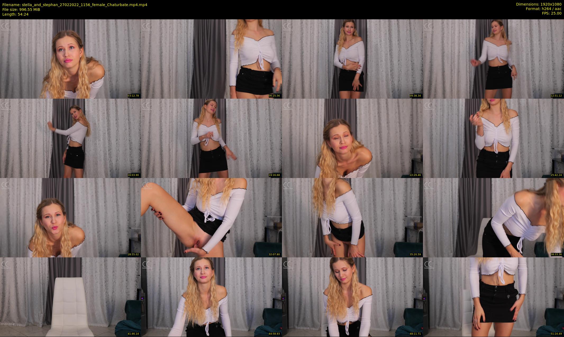 stella_and_stephan — 55 minute Chaturbate couple cam show recording, 1080p, Feb 27, 2022