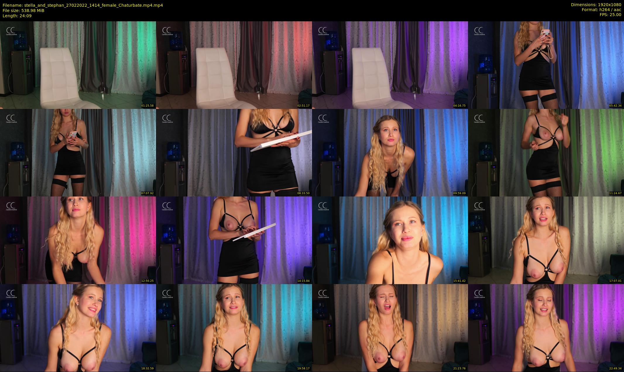 stella_and_stephan — 25 minute Chaturbate couple cam show recording, 1080p, Feb 27, 2022