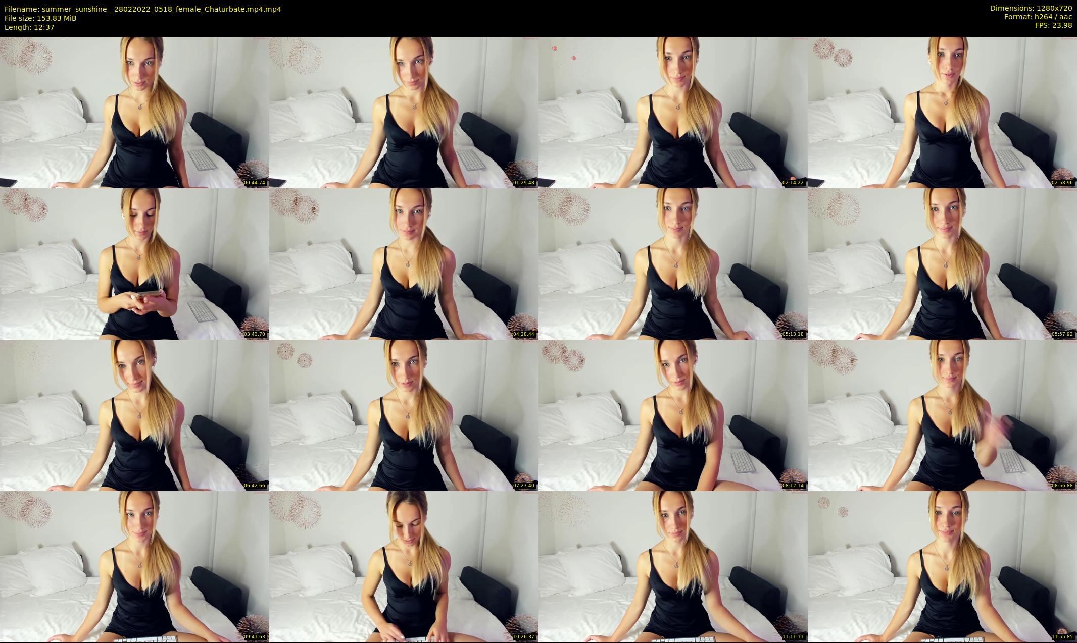 summer_sunshine_ — 13 minute Chaturbate female cam show recording, 720p, Feb 28, 2022