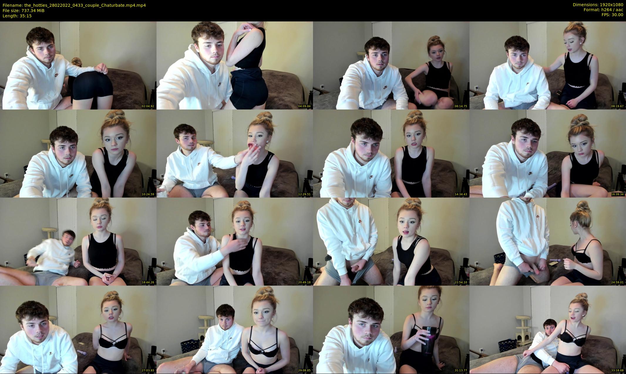 the_hotties — 36 minute Chaturbate couple cam show recording, 1080p, Feb 28, 2022