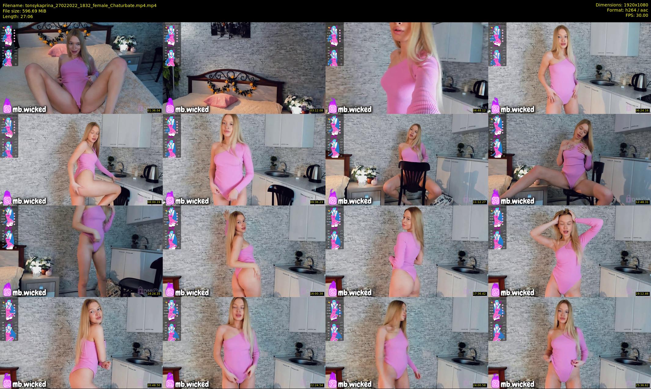 tonsykaprina — 28 minute Chaturbate couple cam show recording, 1080p, Feb 27, 2022