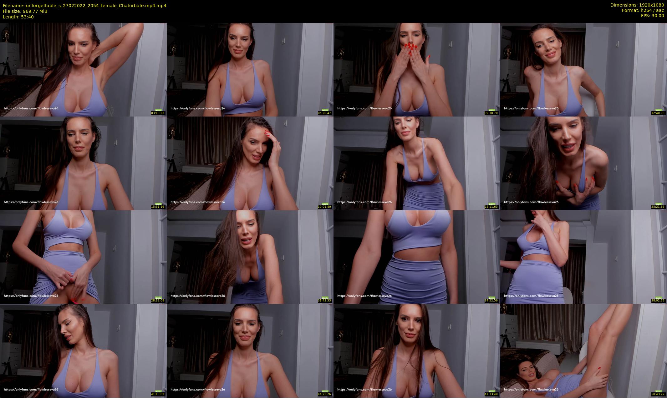unforgettable_s — 54 minute Chaturbate female cam show recording, 1080p, Feb 27, 2022