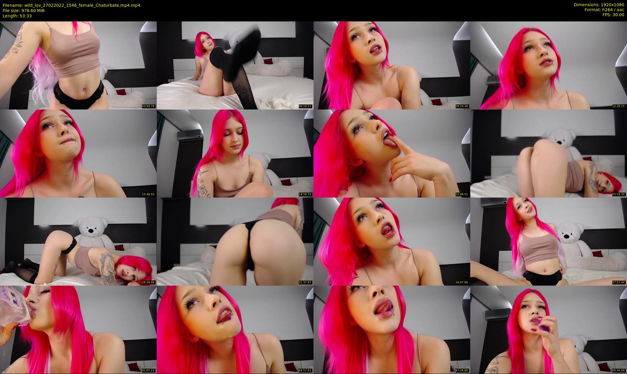 wild_lov — 54 minute Chaturbate female cam show recording, 1080p, Feb 27, 2022