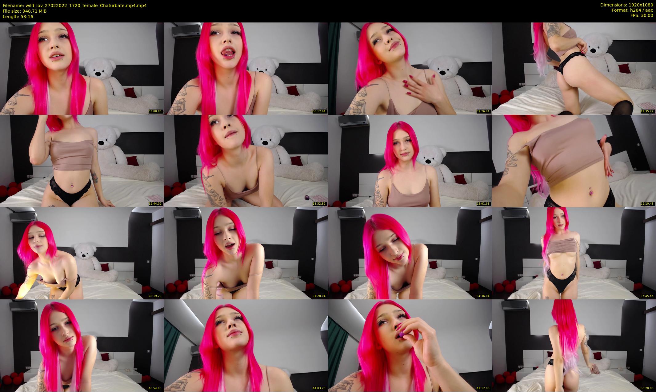 wild_lov — 54 minute Chaturbate female cam show recording, 1080p, Feb 27, 2022