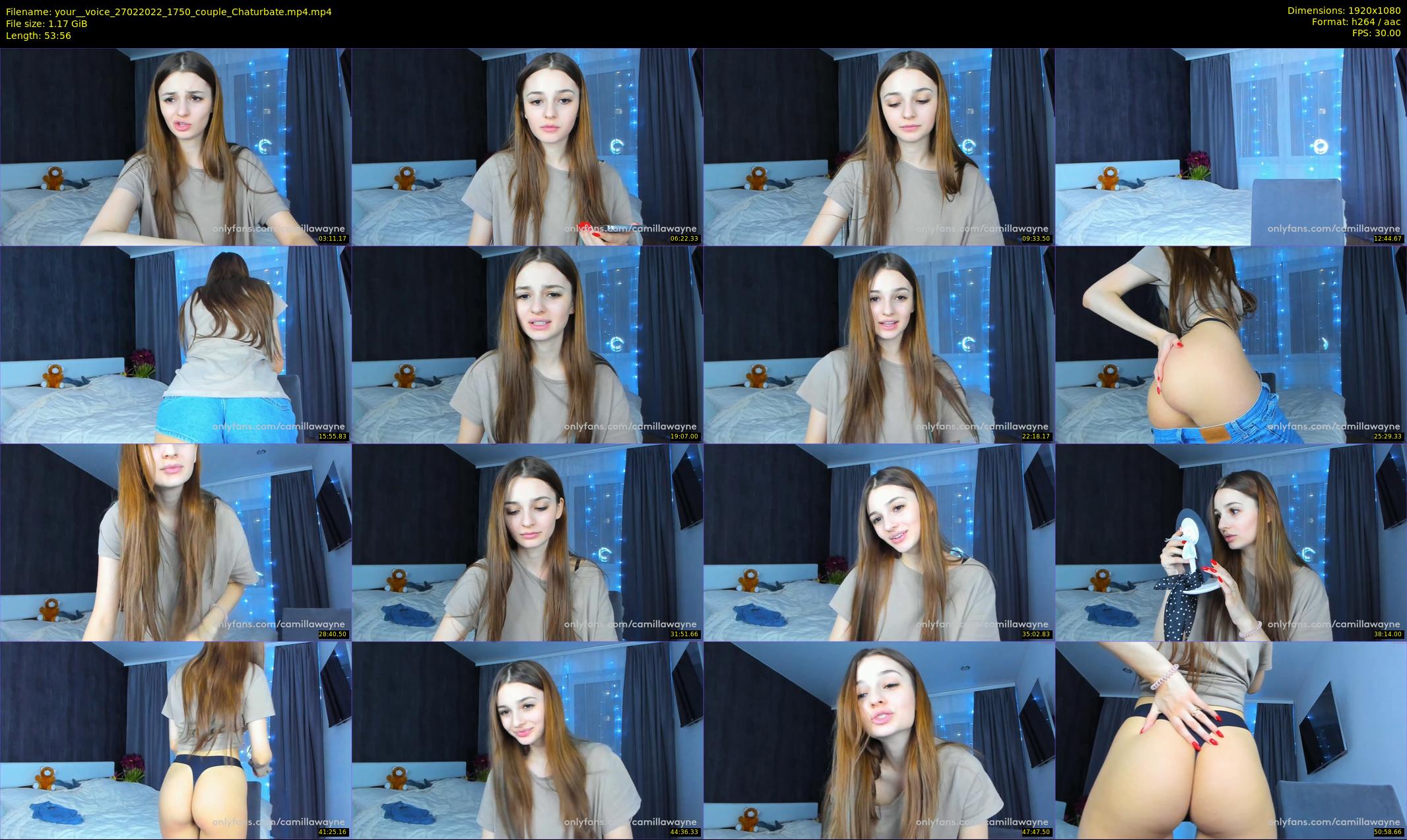 your__voice — 54 minute Chaturbate female cam show recording, 1080p, Feb 27, 2022