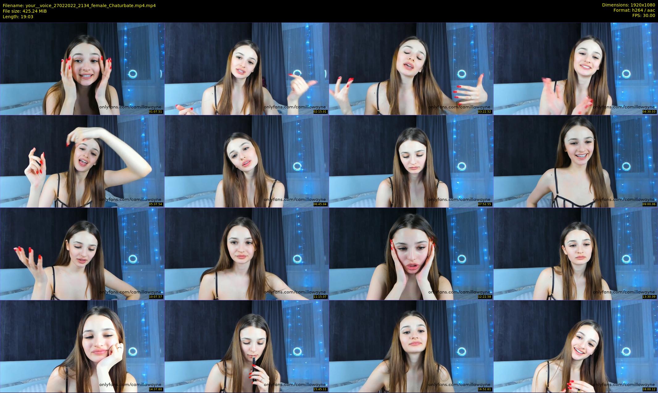 your__voice — 20 minute Chaturbate female cam show recording, 1080p, Feb 27, 2022