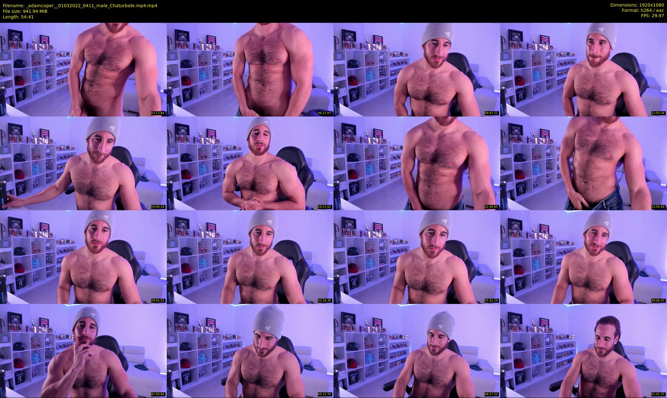 _adamcoper_ — 55 minute Chaturbate male cam show recording, 1080p, Mar 1, 2022