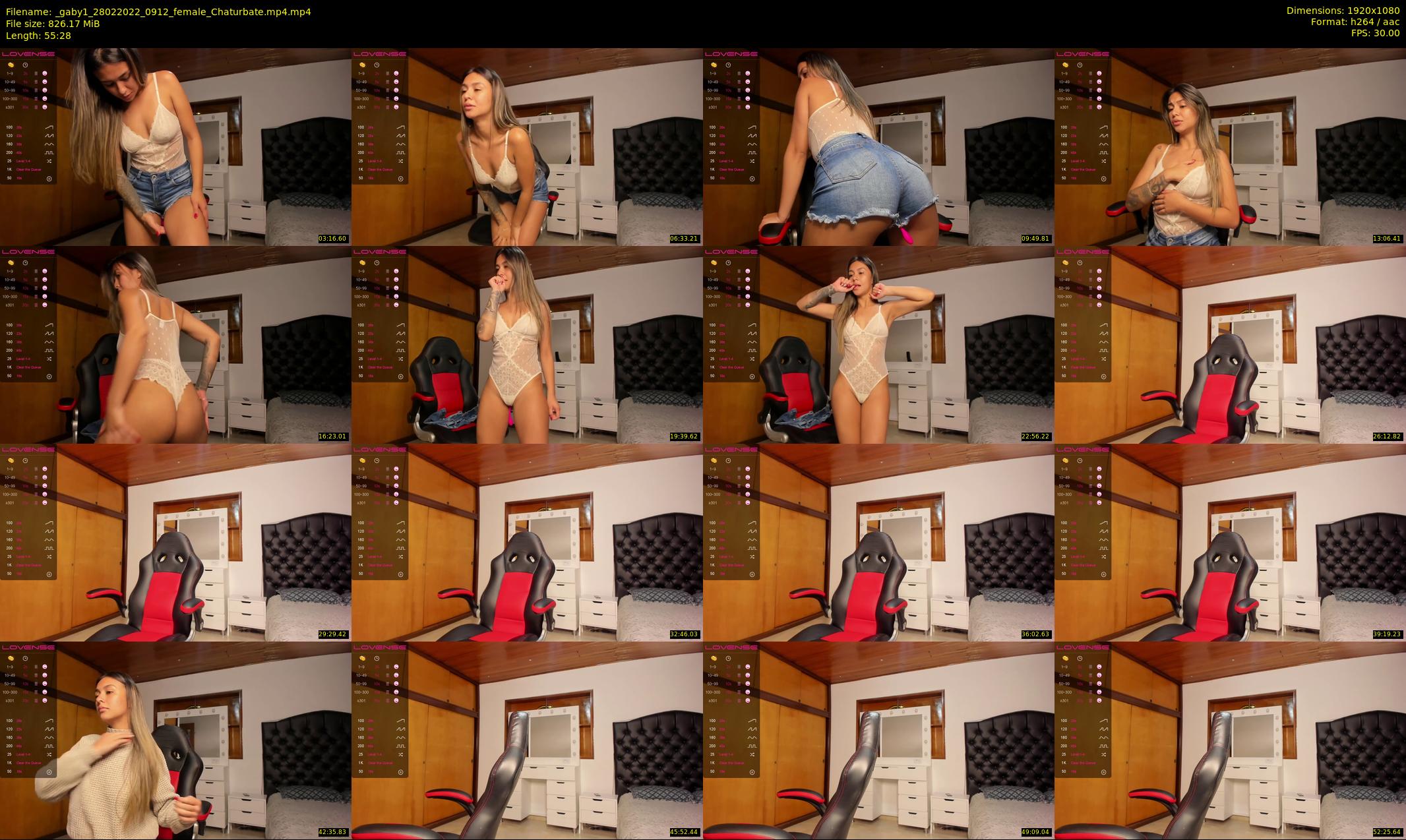 _gaby1 — 56 minute Chaturbate female cam show recording, 1080p, Feb 28, 2022