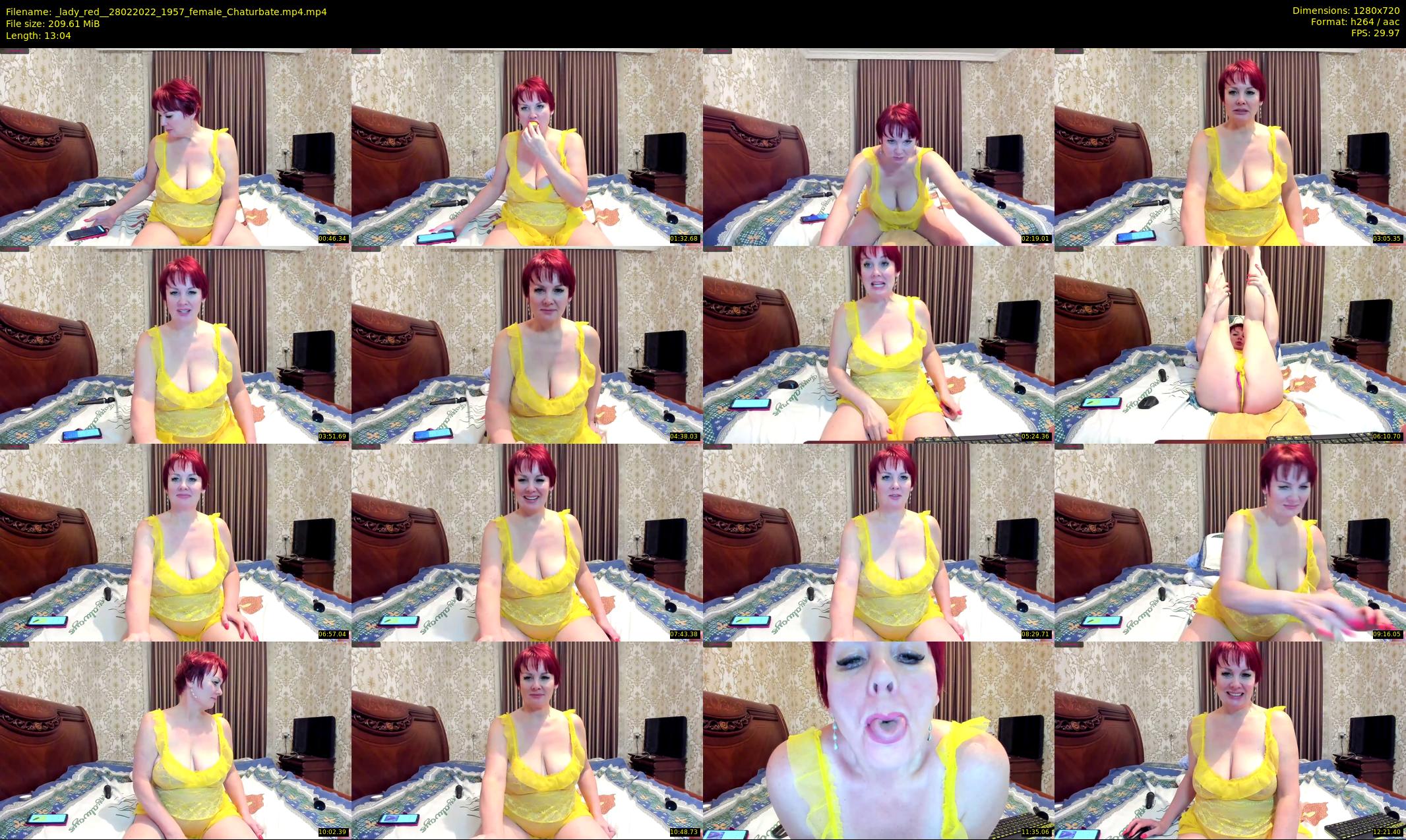 _lady_red_ — 14 minute Chaturbate female cam show recording, 720p, Feb 28, 2022