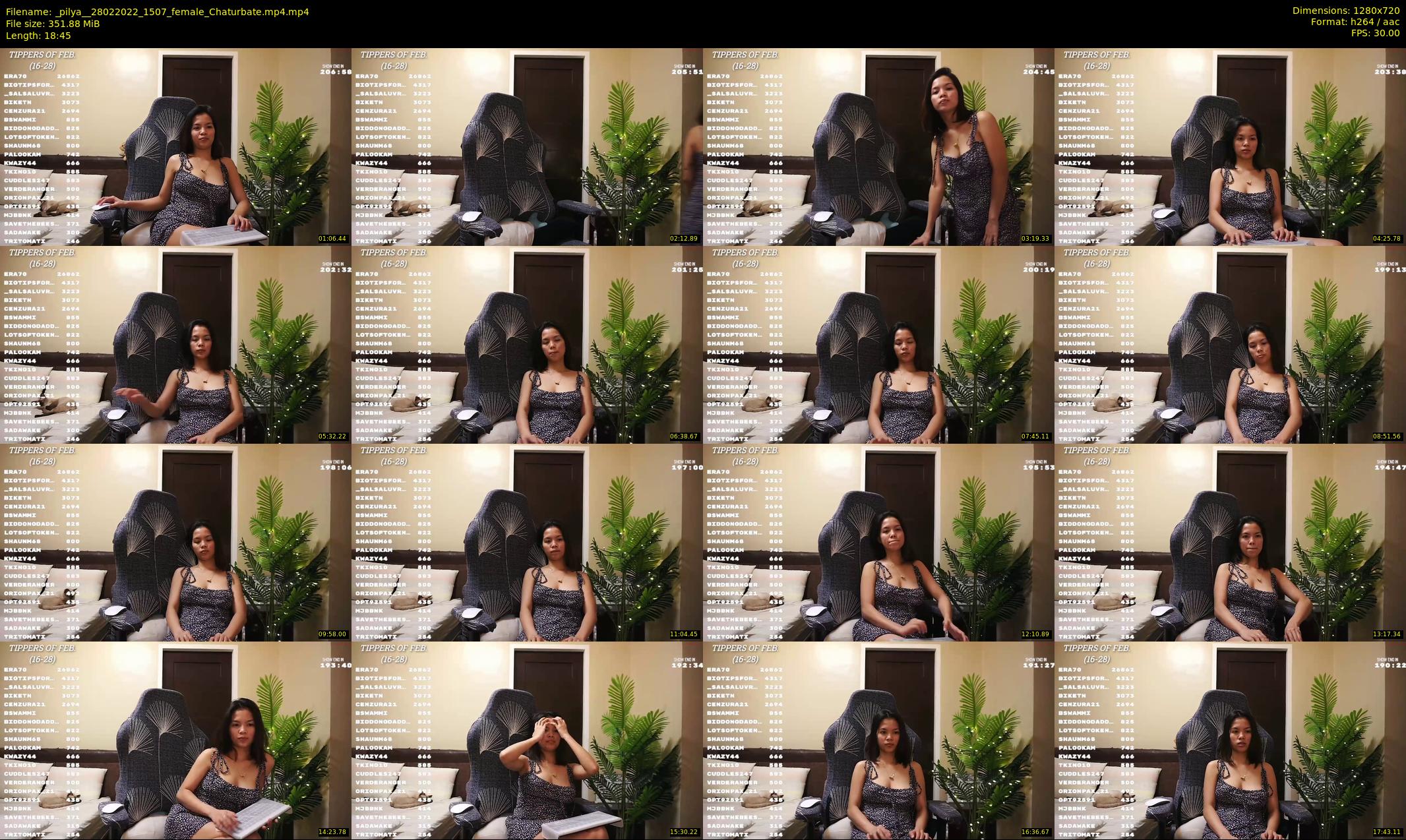_pilya_ — 19 minute Chaturbate female cam show recording, 720p, Feb 28, 2022