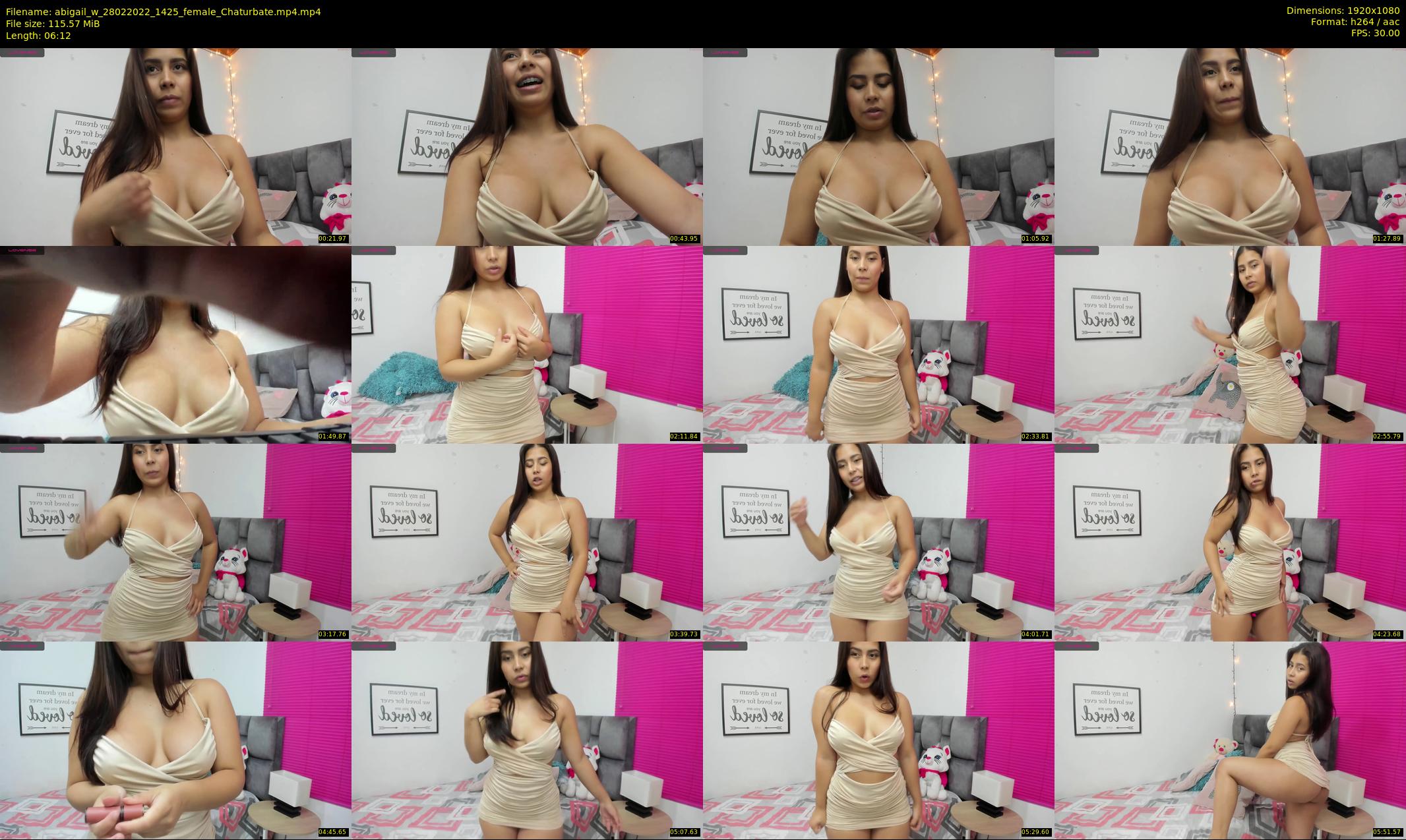abigail_w — 7 minute Chaturbate female cam show recording, 1080p, Feb 28, 2022