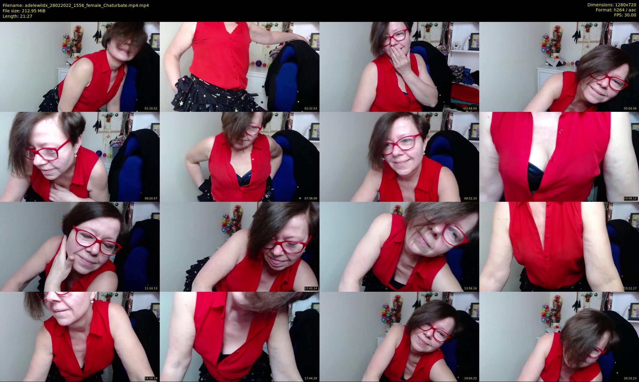 adelewildx — 22 minute Chaturbate female cam show recording, 720p, Feb 28, 2022