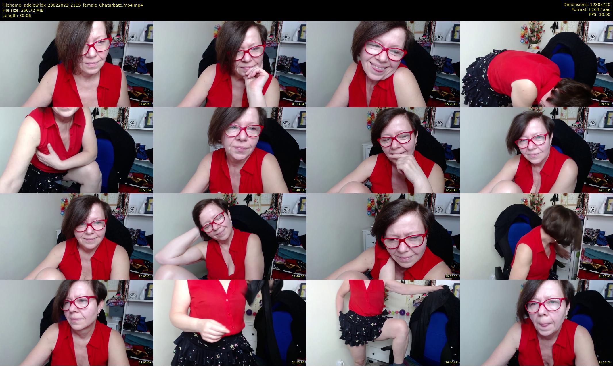 adelewildx — 31 minute Chaturbate female cam show recording, 720p, Feb 28, 2022