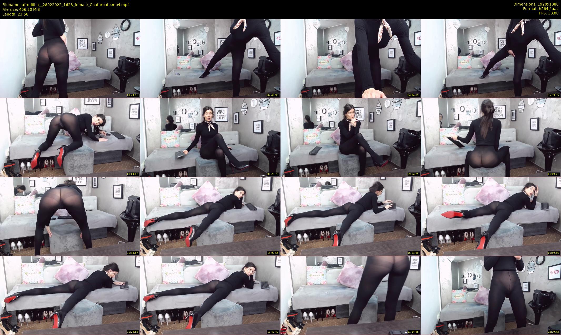 afroditha_ — 24 minute Chaturbate female cam show recording, 1080p, Feb 28, 2022