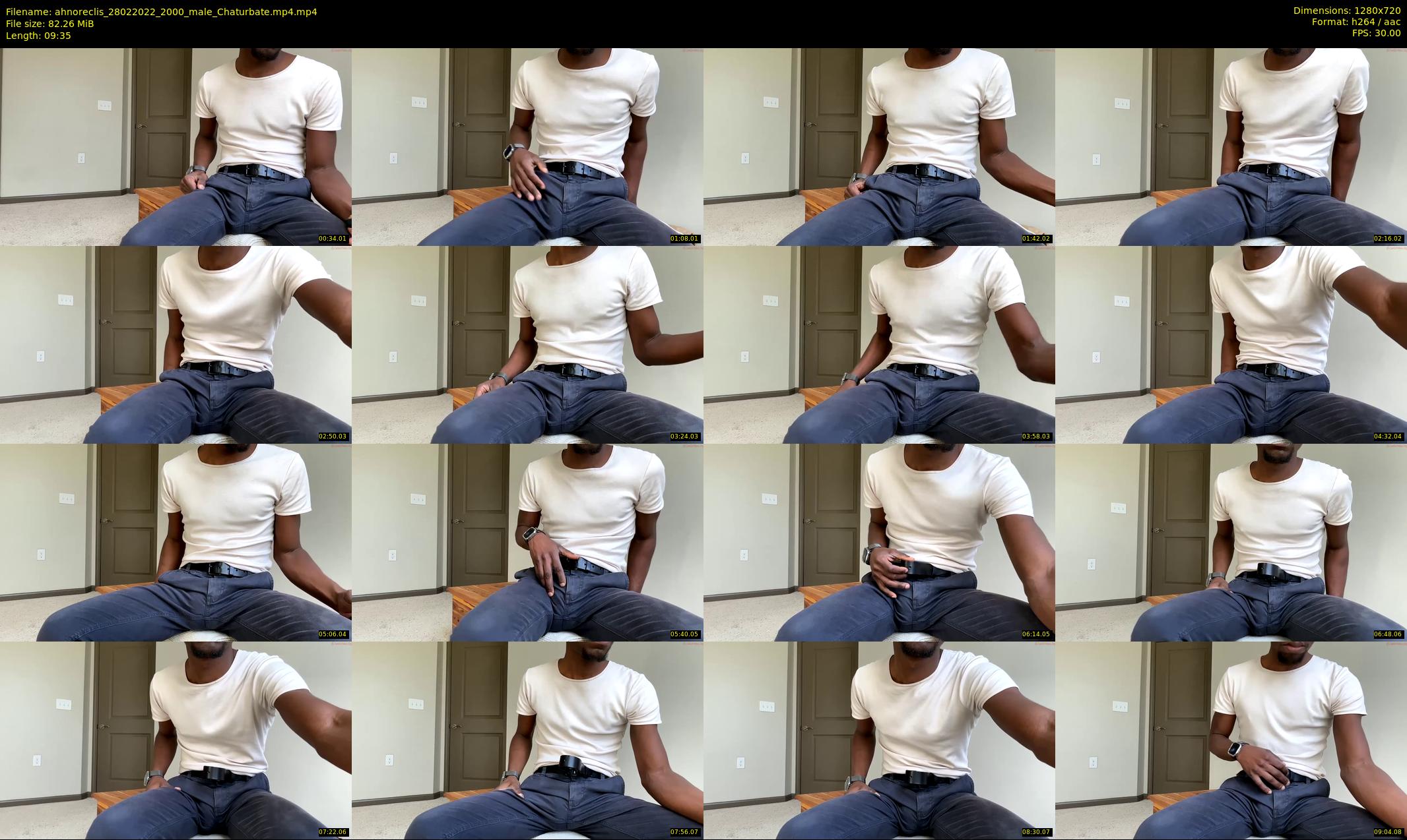 ahnoreclis — 10 minute Chaturbate male cam show recording, 720p, Feb 28, 2022
