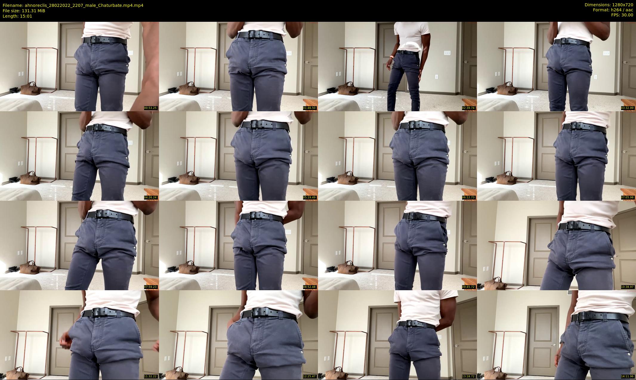 ahnoreclis — 16 minute Chaturbate male cam show recording, 720p, Feb 28, 2022