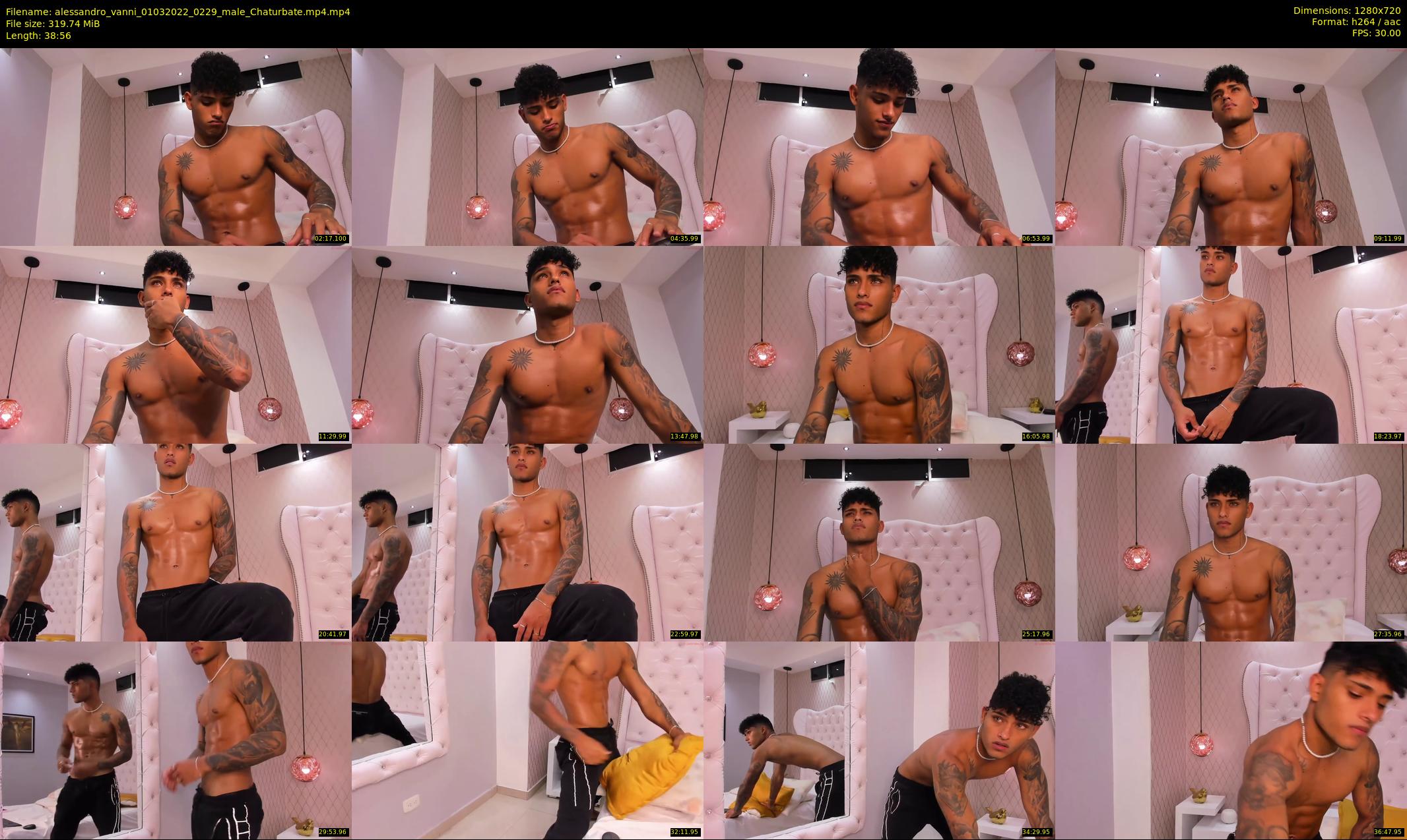 alessandro_vanni — 39 minute Chaturbate male cam show recording, 720p, Mar 1, 2022