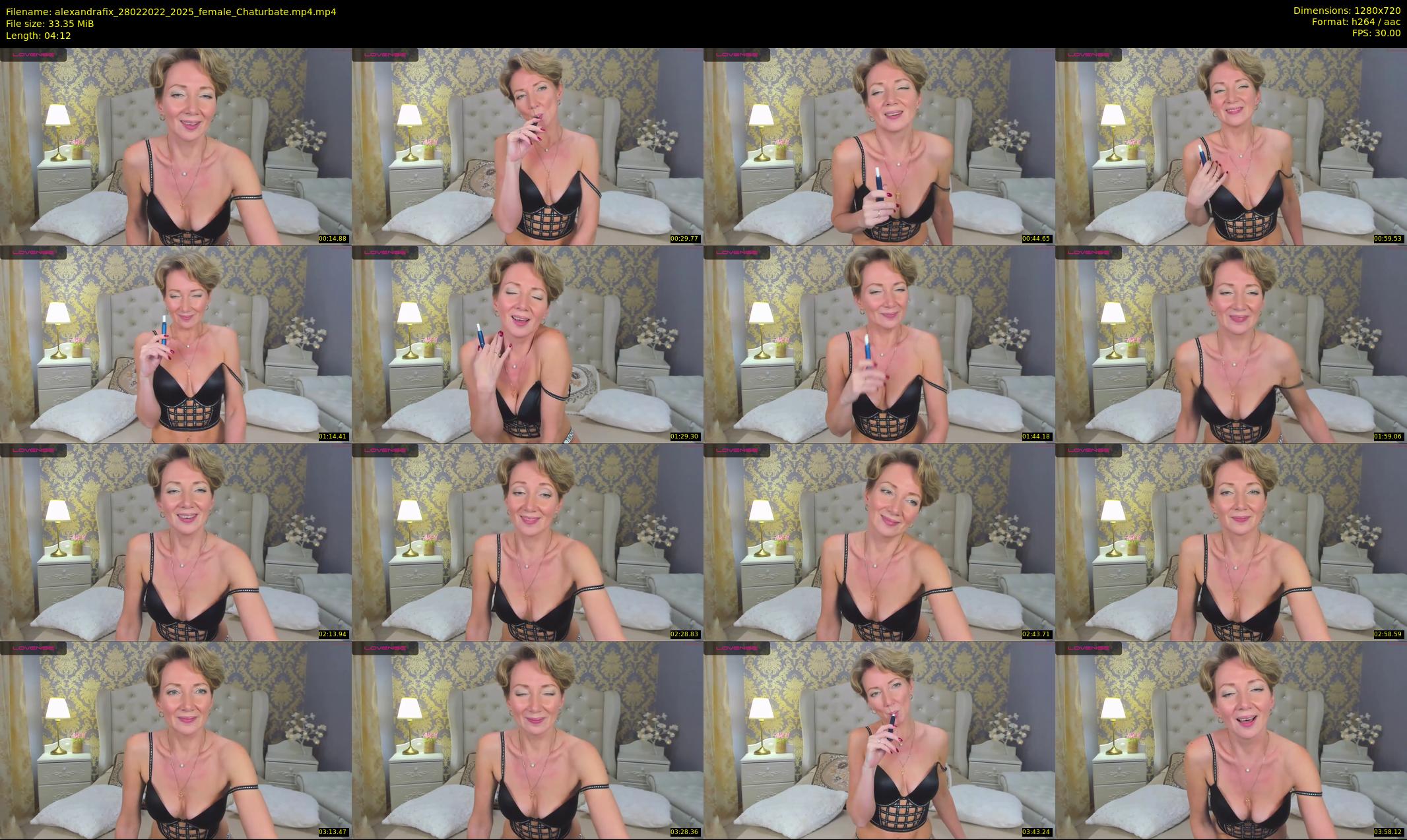 alexandrafix — 5 minute Chaturbate female cam show recording, 720p, Feb 28, 2022