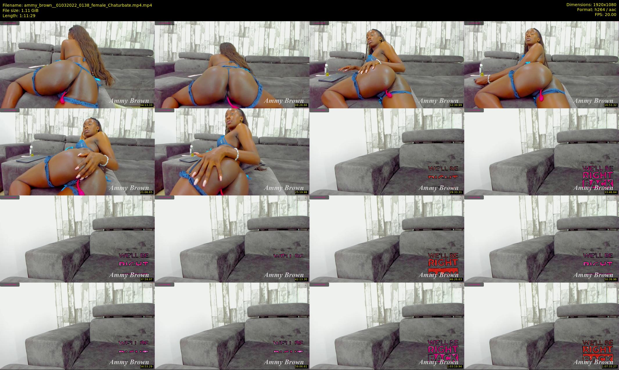 ammy_brown_ — 72 minute Chaturbate female cam show recording, 1080p, Mar 1, 2022