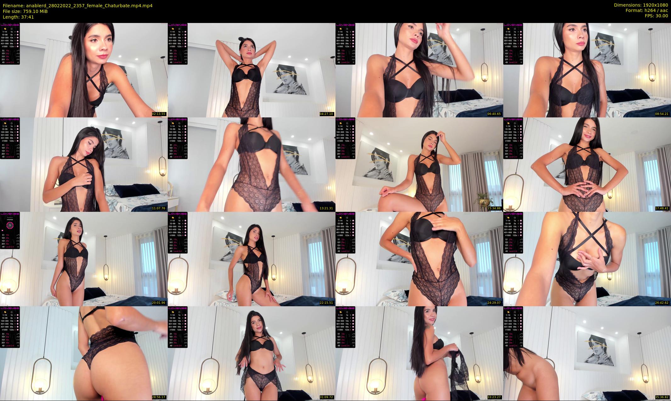 anablerd — 38 minute Chaturbate female cam show recording, 1080p, Feb 28, 2022