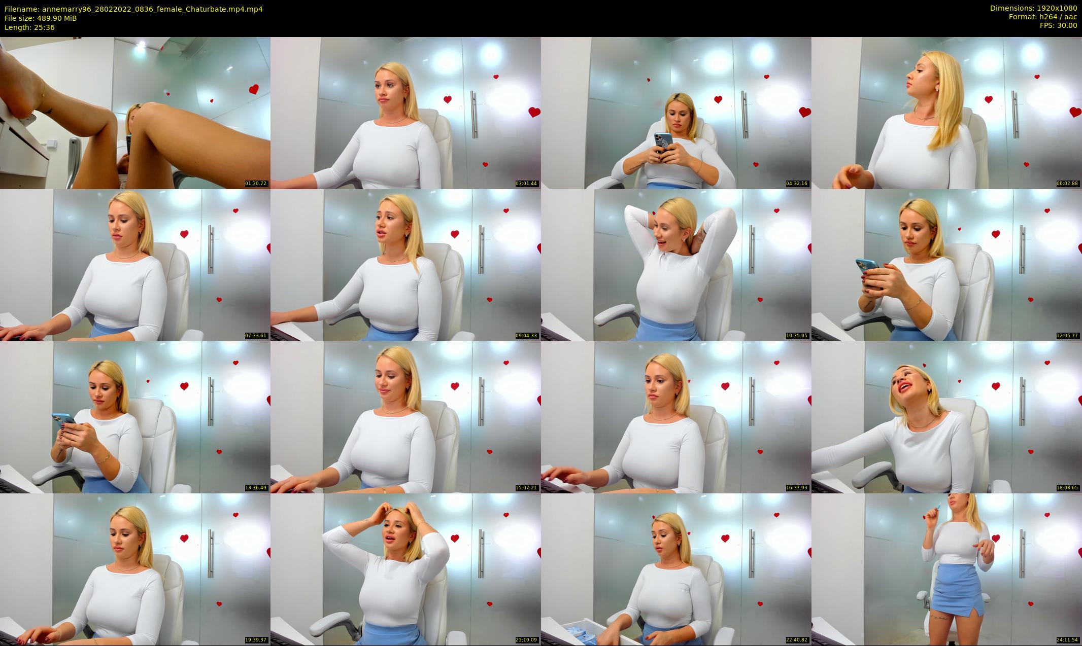 annemarry96 — 26 minute Chaturbate female cam show recording, 1080p, Feb 28, 2022