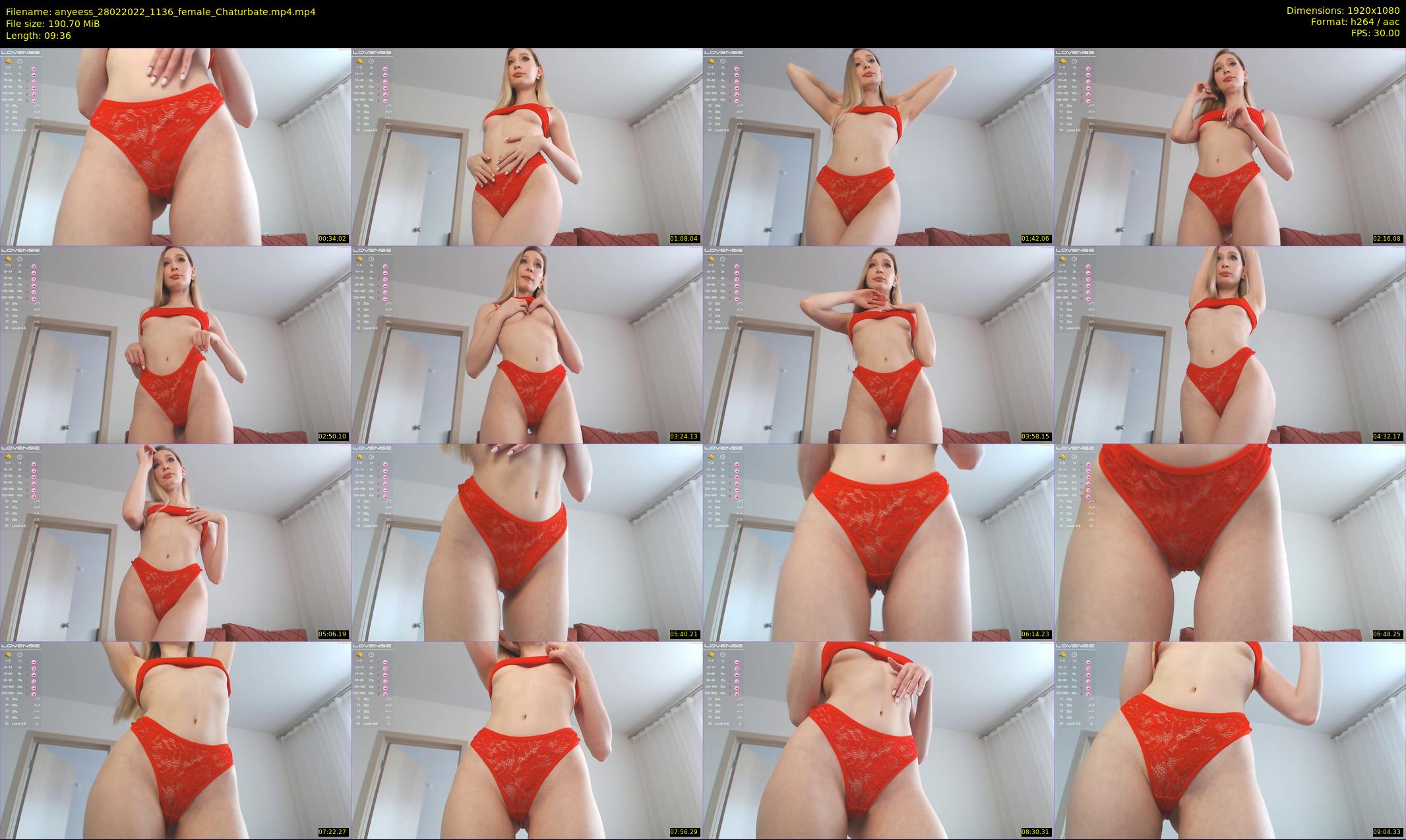 anyeess — 10 minute Chaturbate female cam show recording, 1080p, Feb 28, 2022