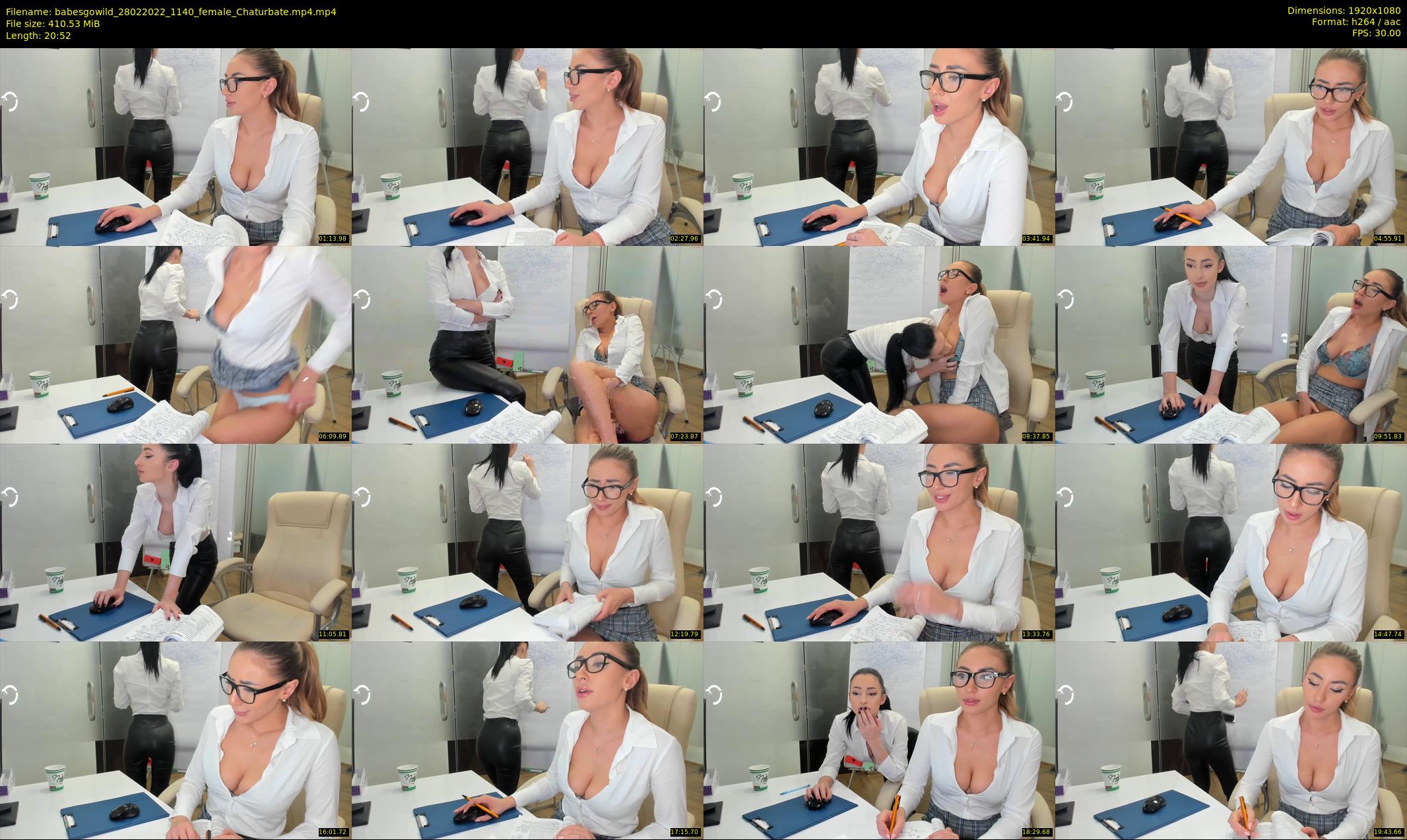 babesgowild — 21 minute Chaturbate couple cam show recording, 1080p, Feb 28, 2022