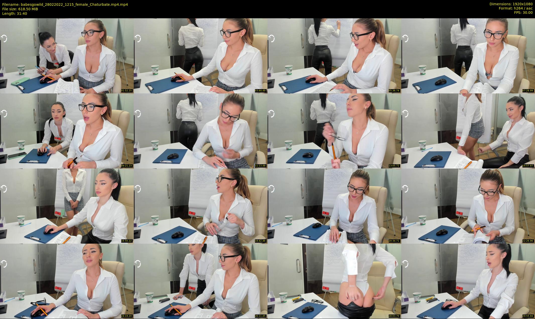 babesgowild — 32 minute Chaturbate couple cam show recording, 1080p, Feb 28, 2022