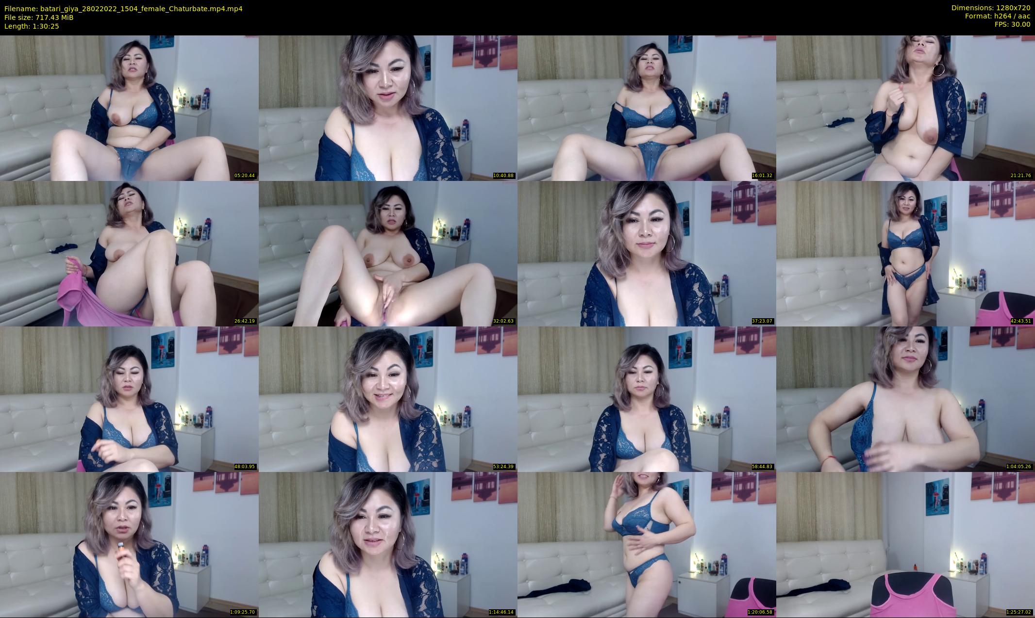 batari_giya — 91 minute Chaturbate female cam show recording, 720p, Feb 28, 2022