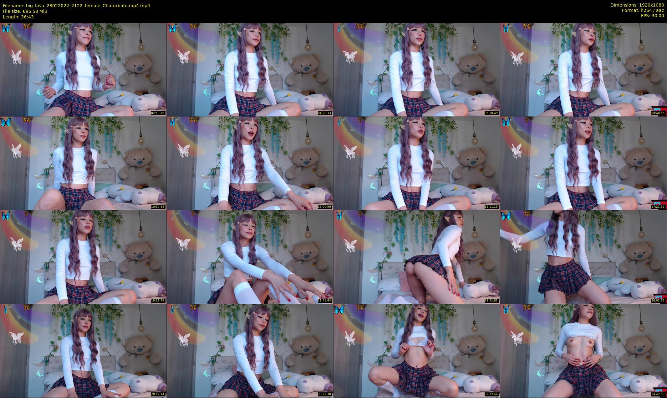 big_lava — 37 minute Chaturbate female cam show recording, 1080p, Feb 28, 2022
