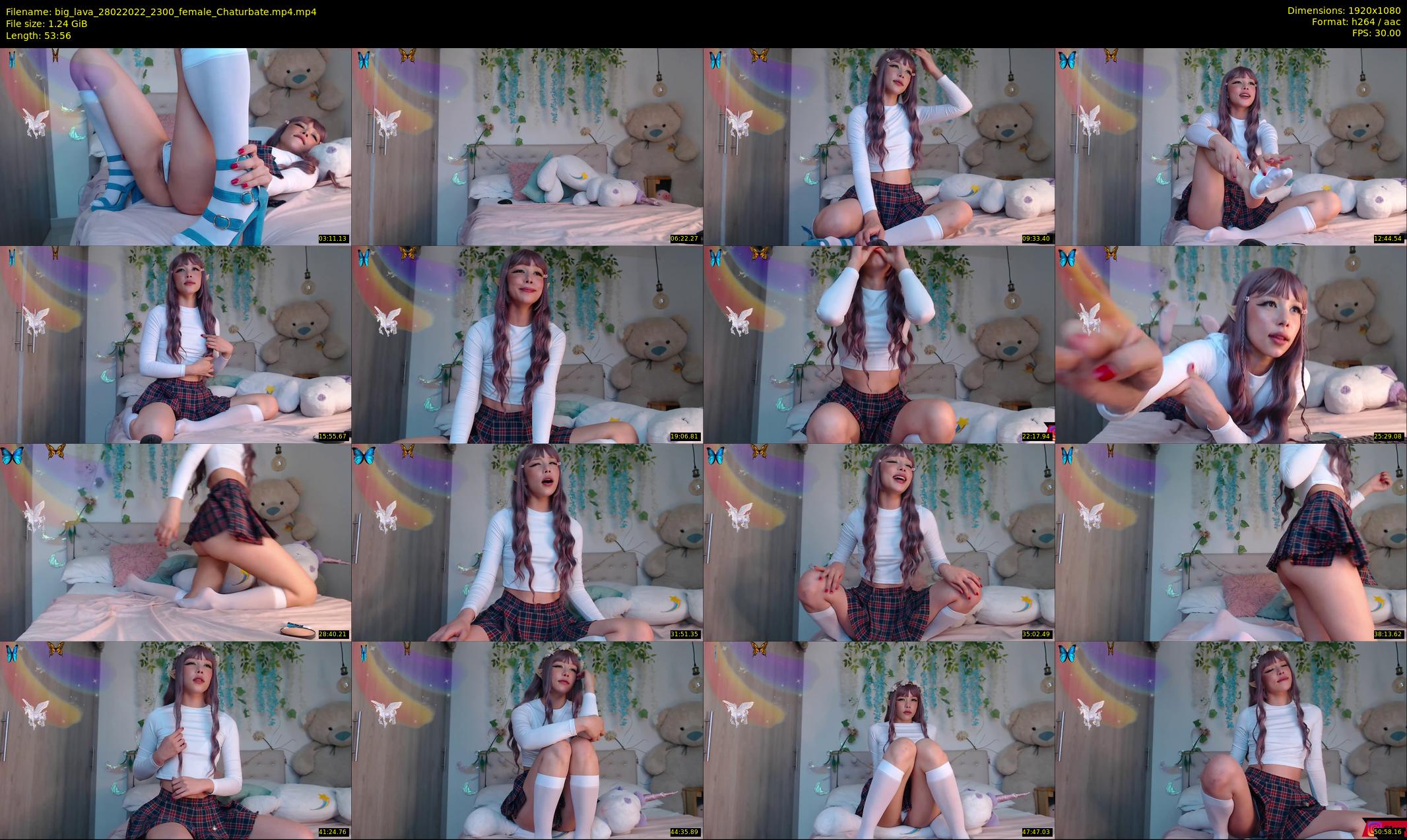 big_lava — 54 minute Chaturbate female cam show recording, 1080p, Feb 28, 2022