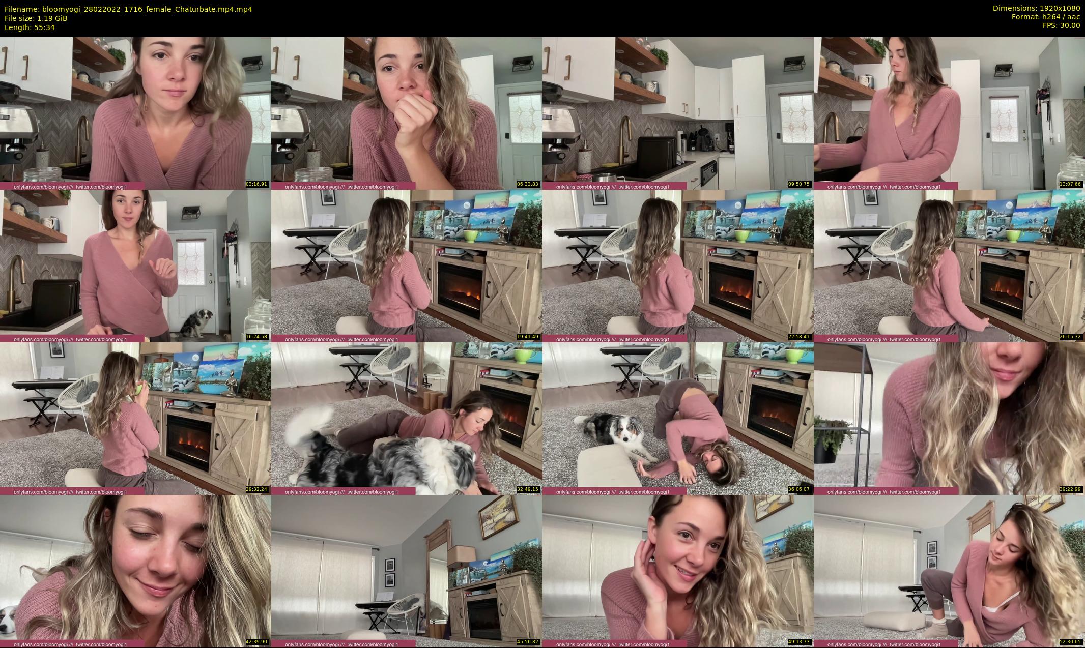 bloomyogi — 56 minute Chaturbate female cam show recording, 1080p, Feb 28, 2022