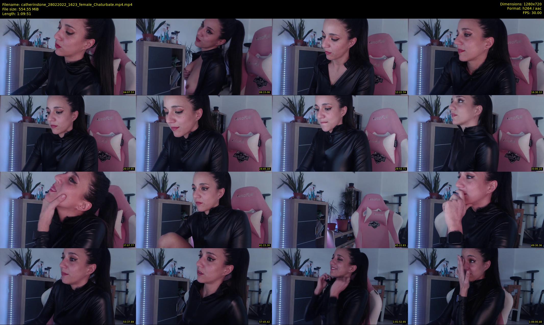 catherinstone — 70 minute Chaturbate female cam show recording, 720p, Feb 28, 2022