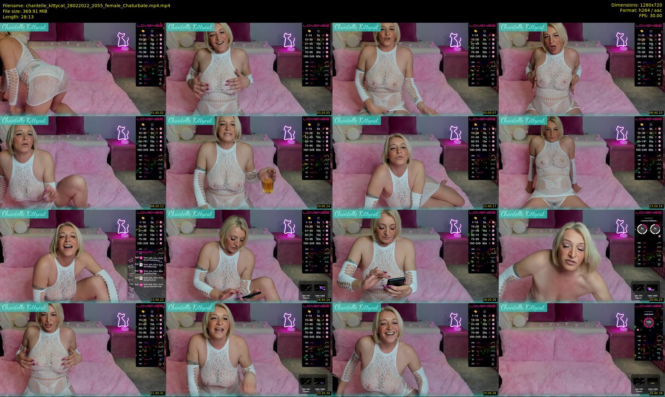 chantelle_kittycat — 29 minute Chaturbate female cam show recording, 720p, Feb 28, 2022