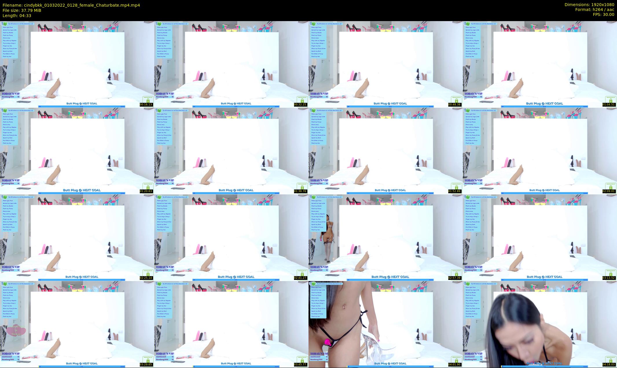 cindybkk — 5 minute Chaturbate female cam show recording, 1080p, Mar 1, 2022
