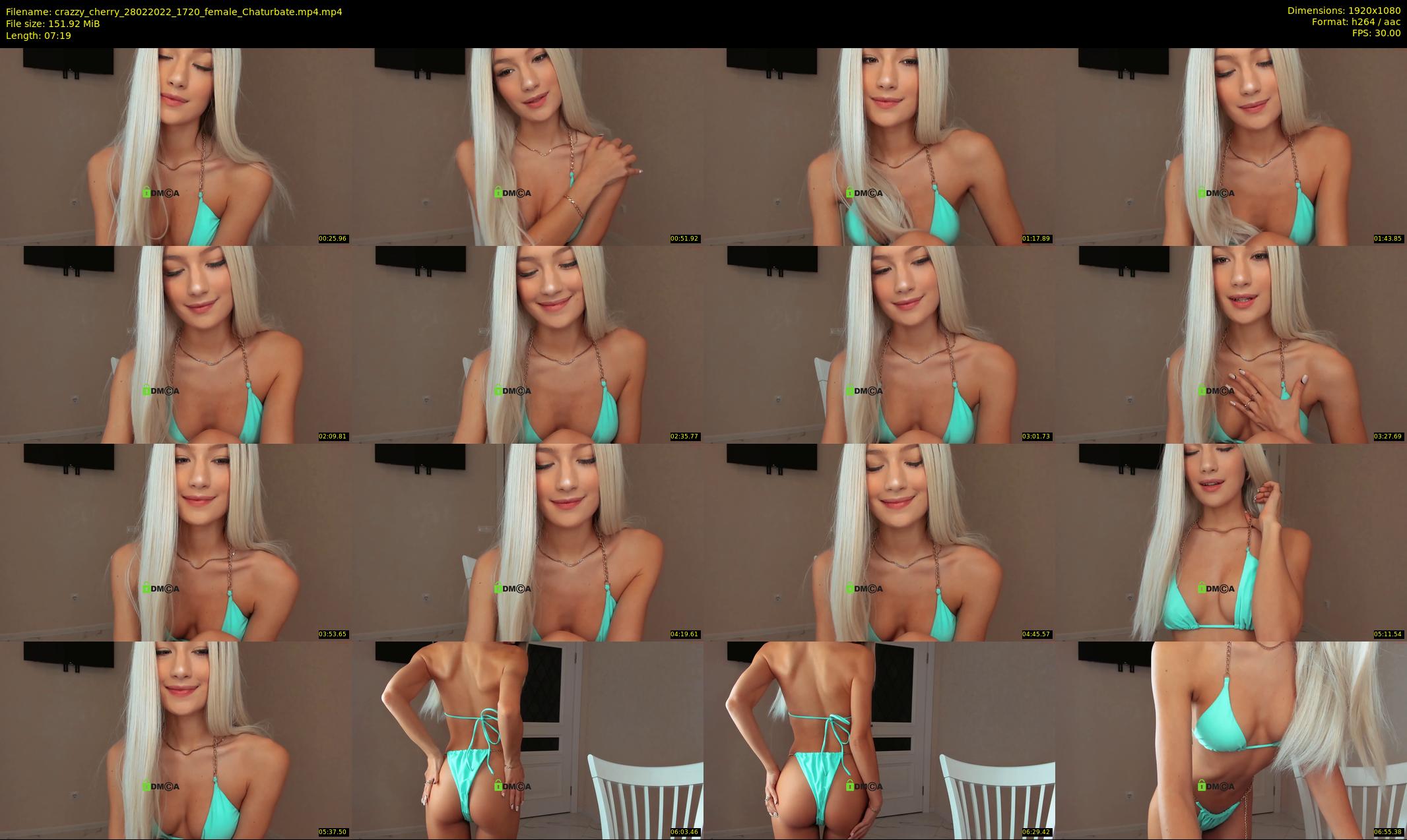 crazzy_cherry — 8 minute Chaturbate female cam show recording, 1080p, Feb 28, 2022