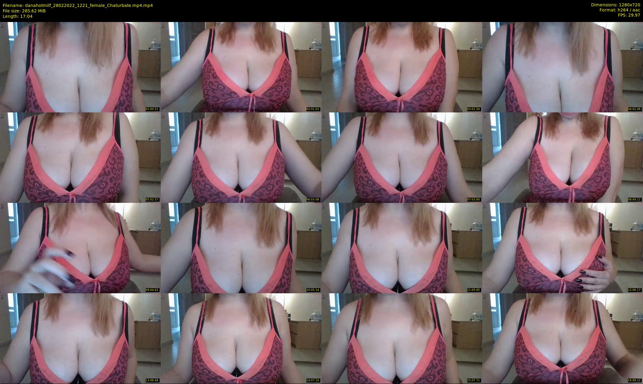 danahotmilf — 18 minute Chaturbate female cam show recording, 720p, Feb 28, 2022