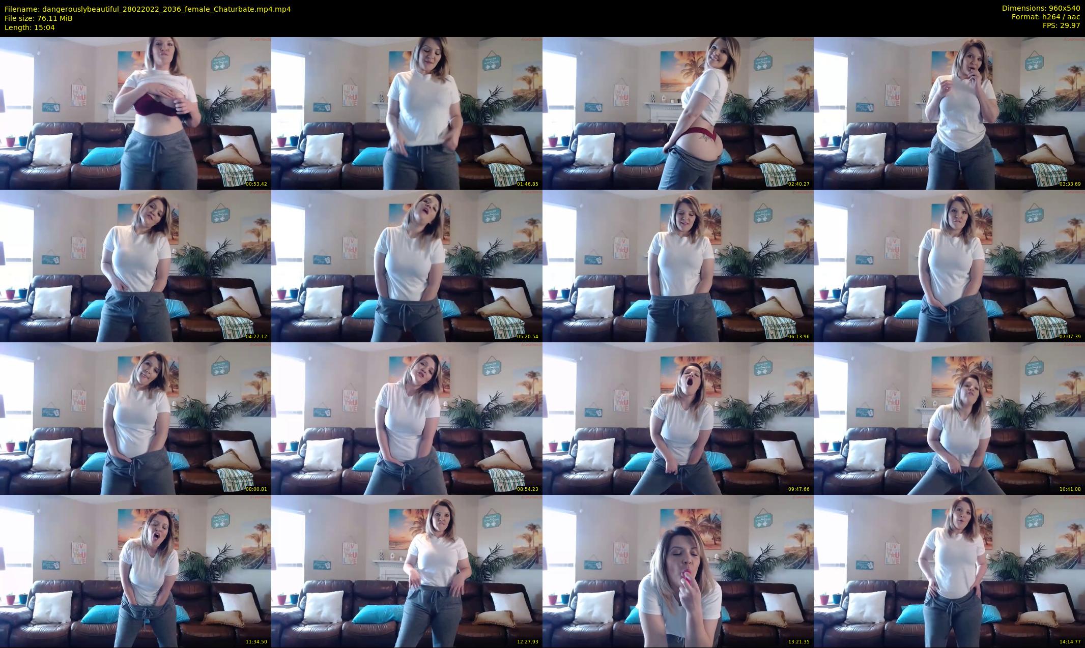 dangerouslybeautiful — 16 minute Chaturbate female cam show recording, 480p, Feb 28, 2022