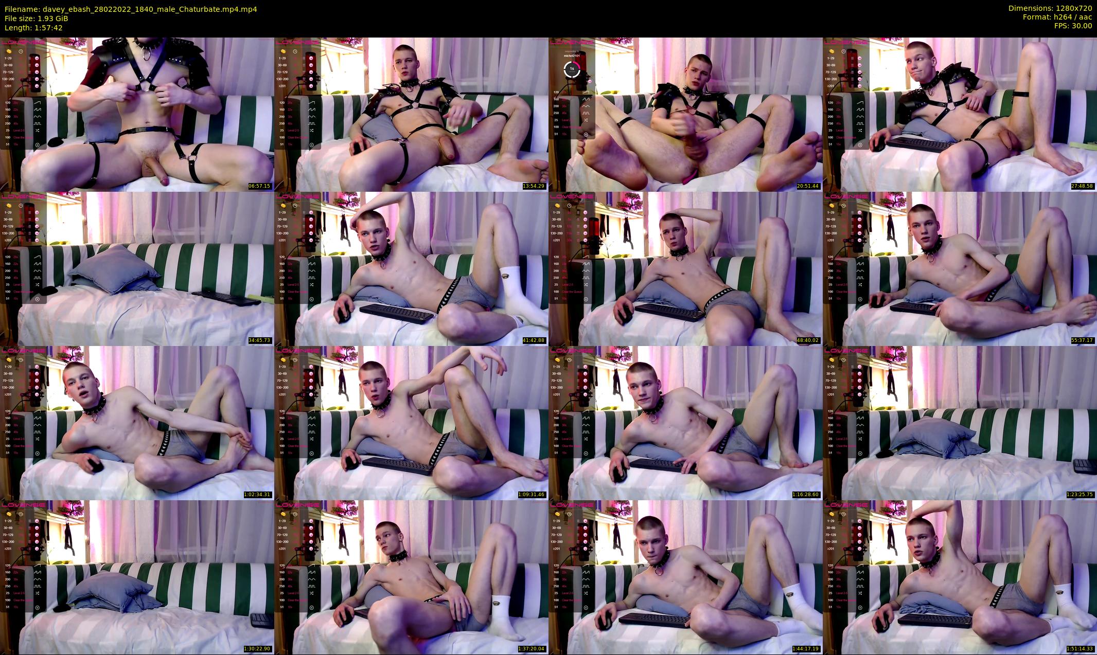 davey_ebash — 118 minute Chaturbate male cam show recording, 720p, Feb 28, 2022