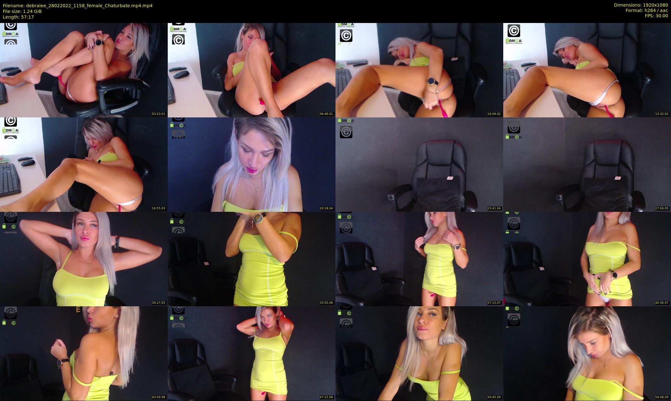 debralee — 58 minute Chaturbate female cam show recording, 1080p, Feb 28, 2022