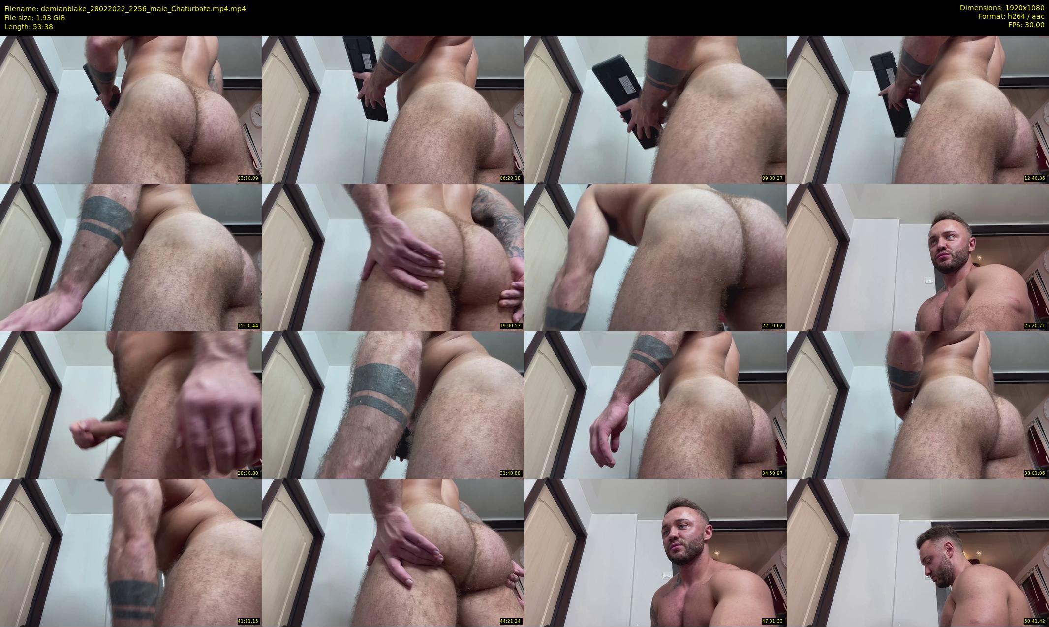 demianblake — 54 minute Chaturbate male cam show recording, 1080p, Feb 28, 2022