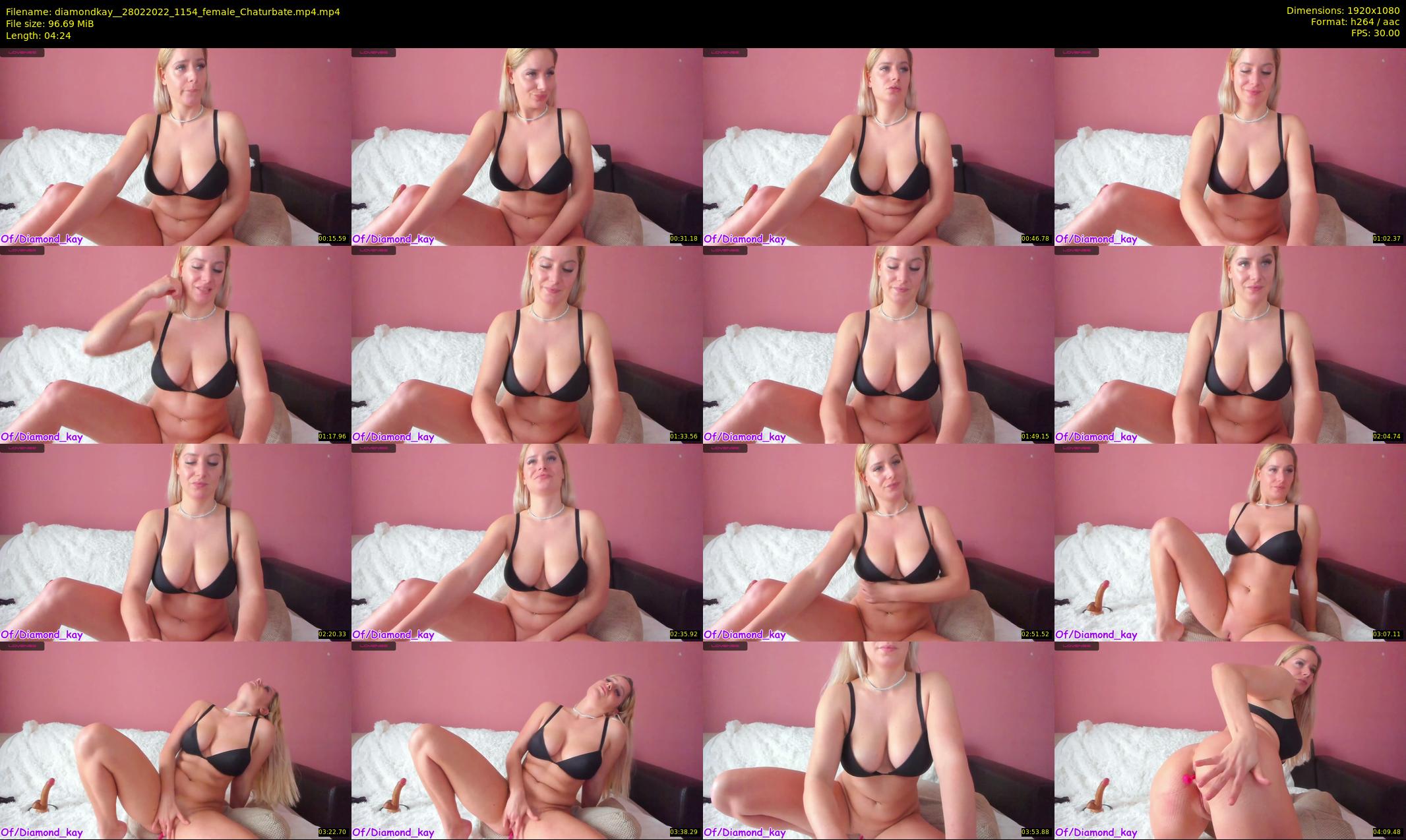diamondkay_ — 5 minute Chaturbate female cam show recording, 1080p, Feb 28, 2022